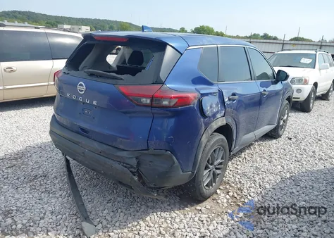 2021 Nissan Rogue S Fwd from USA, damaged, VIN JN8AT3AA8MW018077